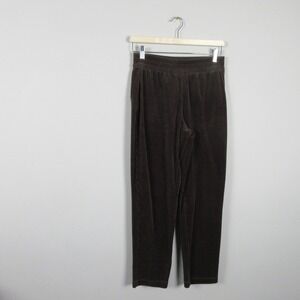 Lululemon Scuba Mid-Rise Wide-Leg Pant 7/8 Length Size 4 Velvet Cord Espresso